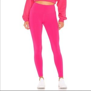 Alo Airbrush legging Neon Pink XS